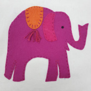 Jennifer Pudney Crafty Dog Elephant Embroidery for Children