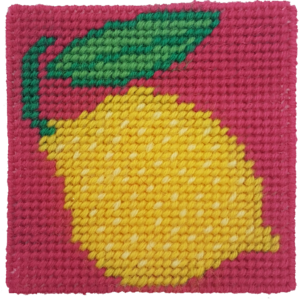 Crafty Dog Fruit Loop Tapestry Lemon
