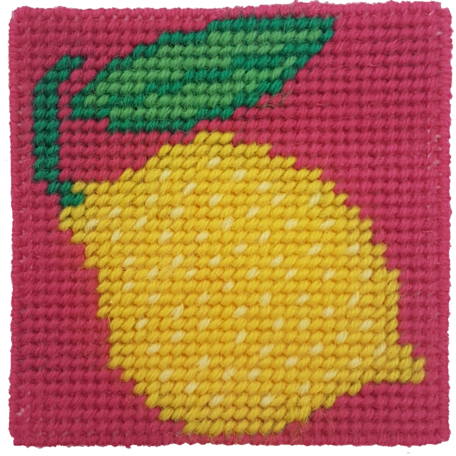 Crafty Dog Fruit Loop Tapestry Lemon