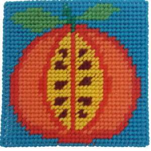Crafty Dog Fruit Loop Tapestry Persimmon