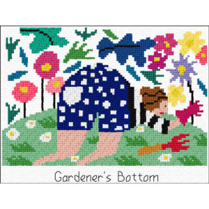 Gardeners Bottom Cross Stitch