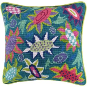 Starfish Needlepoint Cushion