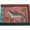 Zebra Canvas For Needlepoint Cushion